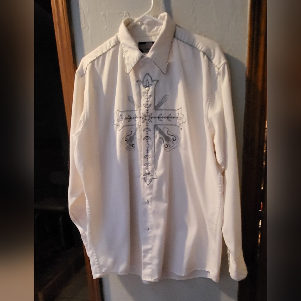 Mens Fancy Western Dress Shirt